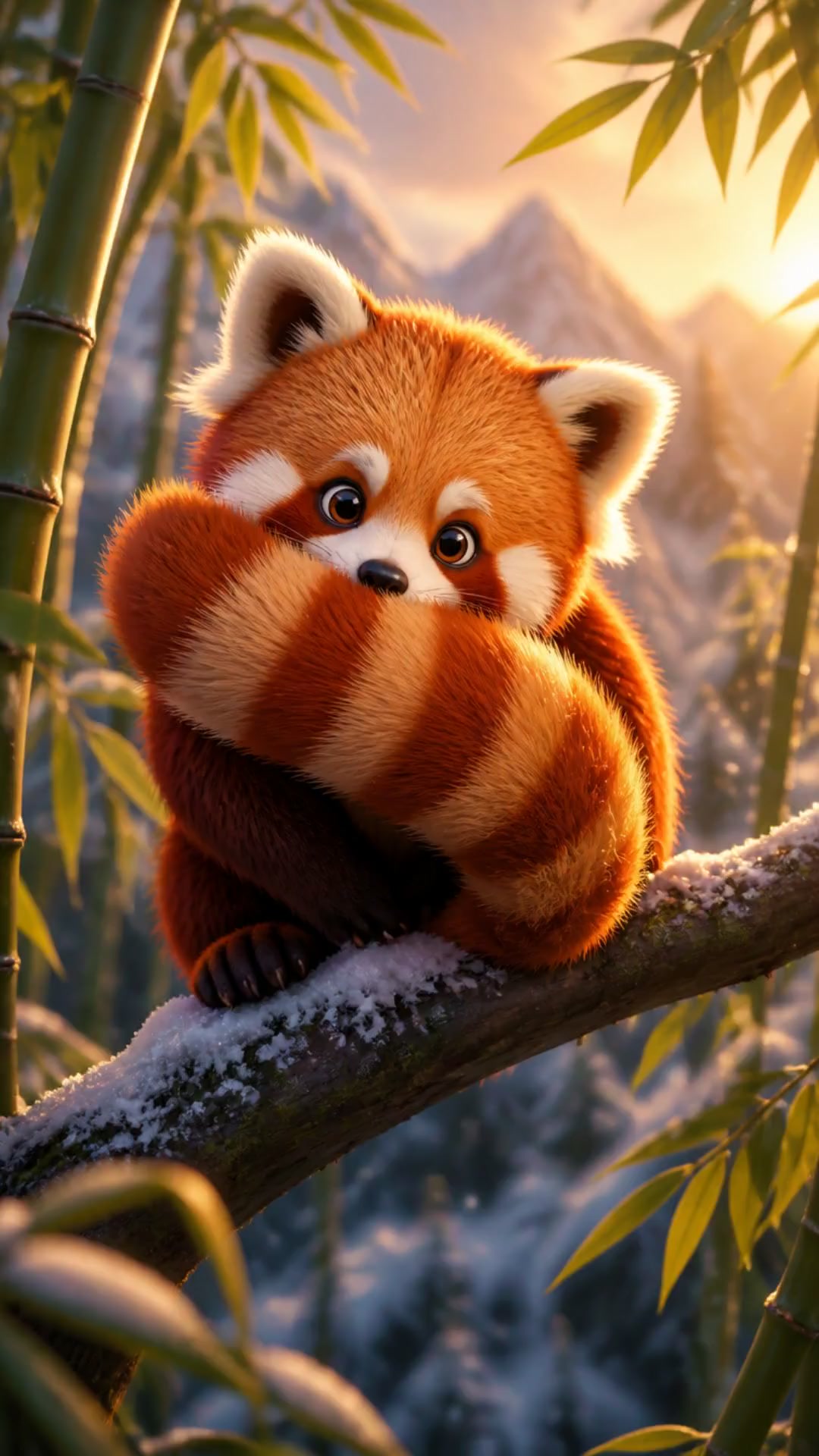 Découvrez le secret du panda roux !