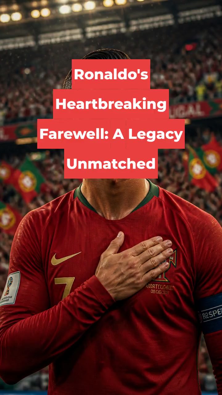 Ronaldo's Heartbreaking Farewell: A Legacy Unmatched