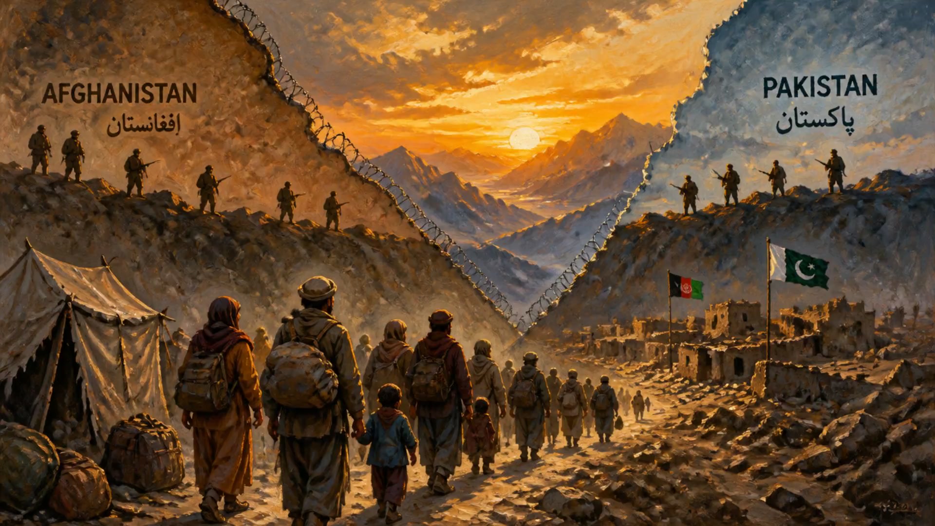 Guerre et Frontières : La Vérité sur l'Afghanistan et le Pakistan