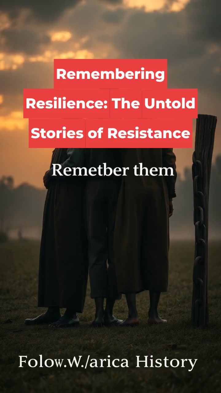 Remembering Resilience: The Untold Stories of Resistance