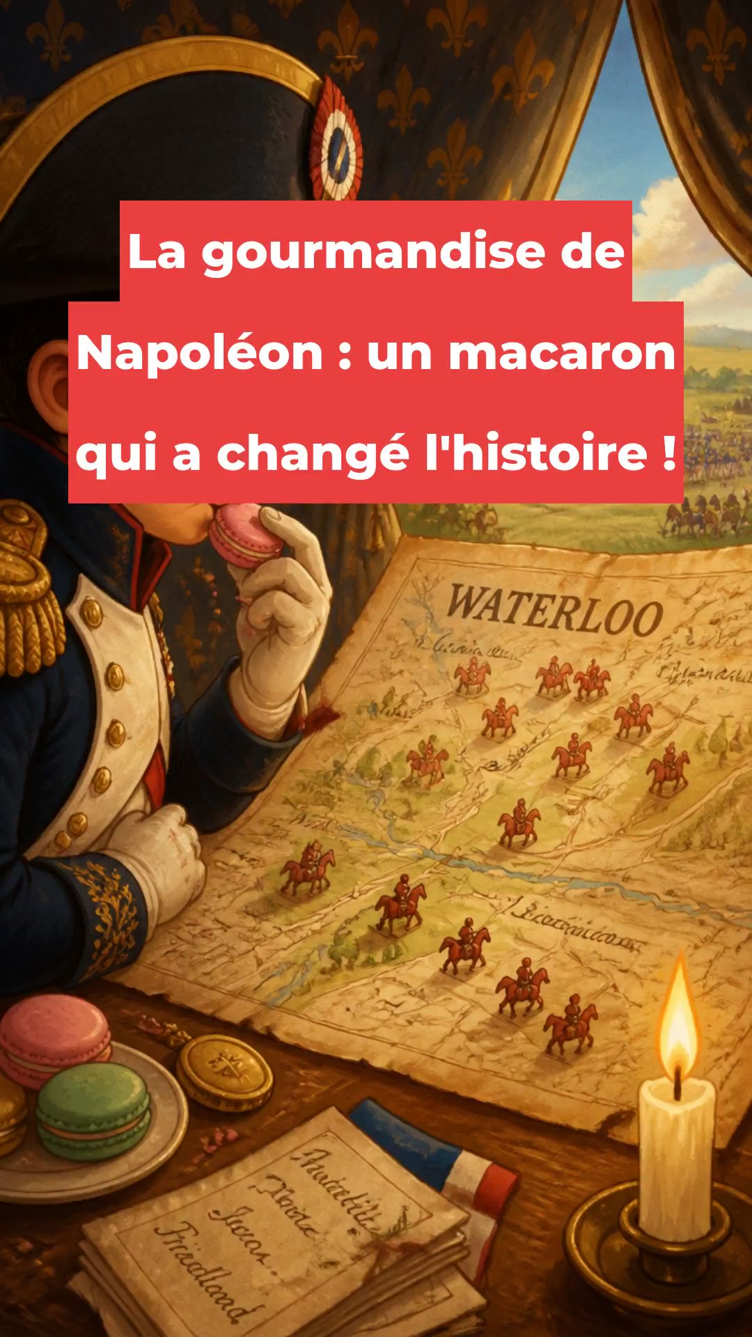 La gourmandise de Napoléon : un macaron qui a changé l'histoire !