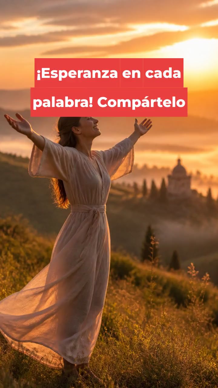 ¡Esperanza en cada palabra! Compártelo
