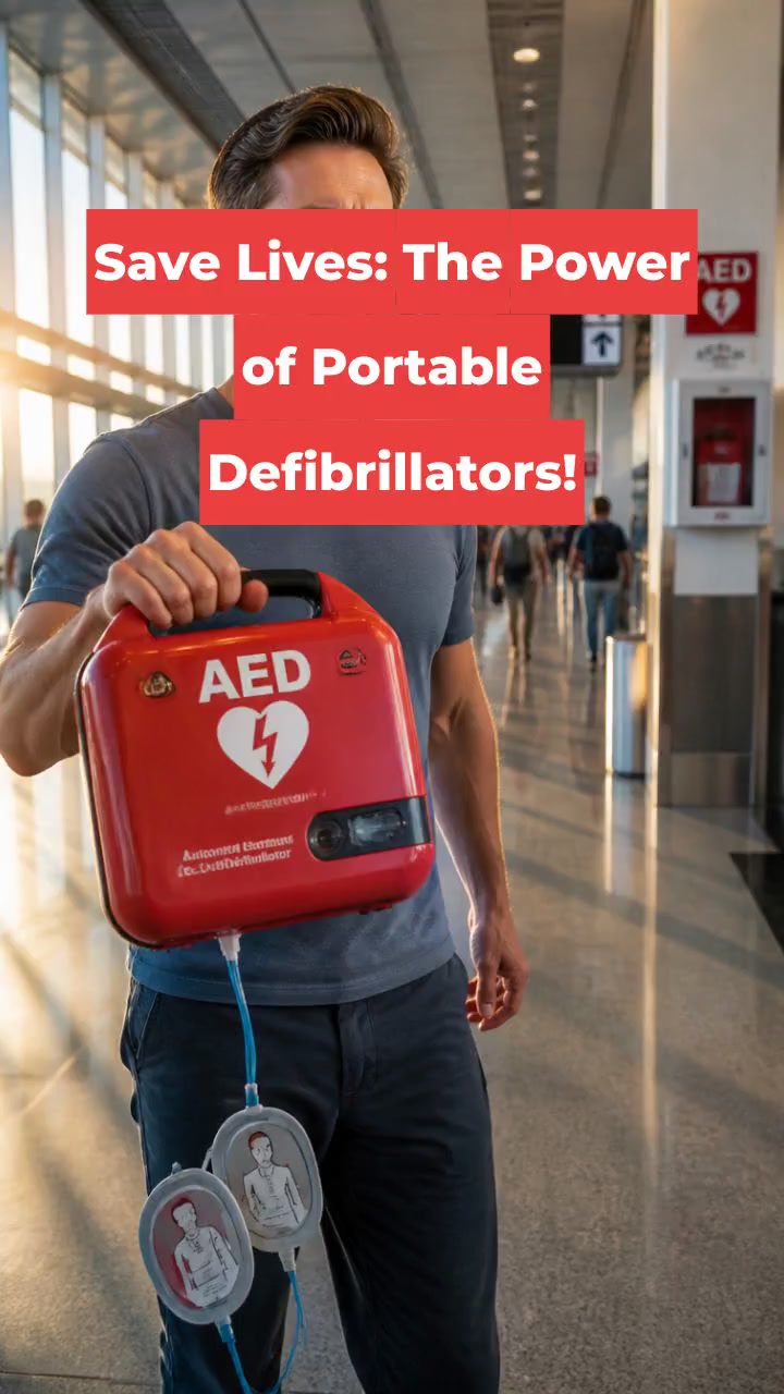 Save Lives: The Power of Portable Defibrillators!