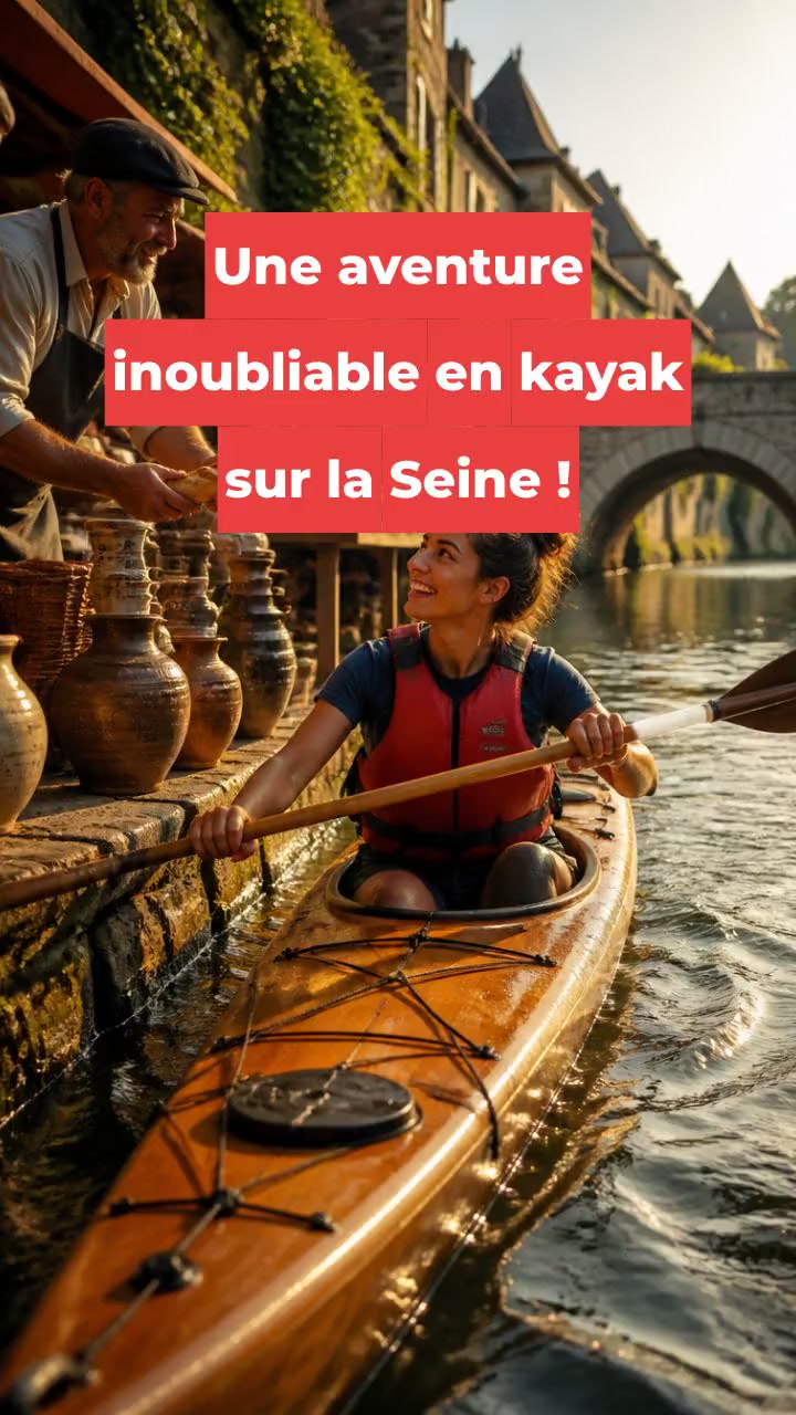 Une aventure inoubliable en kayak sur la Seine !