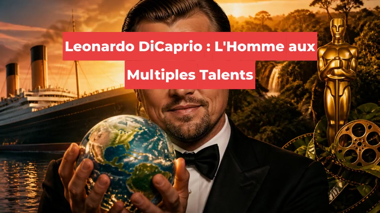 Leonardo DiCaprio : L'Homme aux Multiples Talents