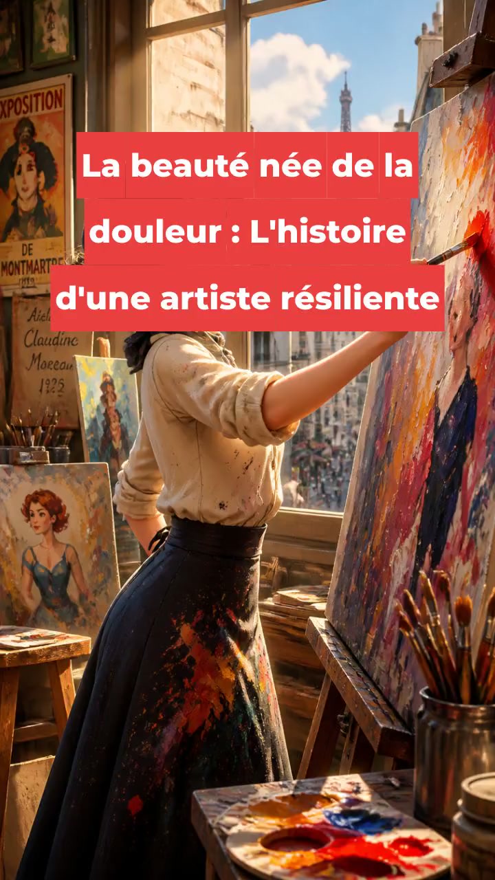 La beauté née de la douleur : L'histoire d'une artiste résiliente