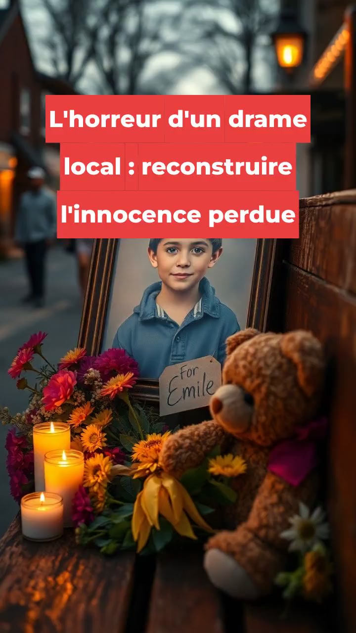 L'horreur d'un drame local : reconstruire l'innocence perdue