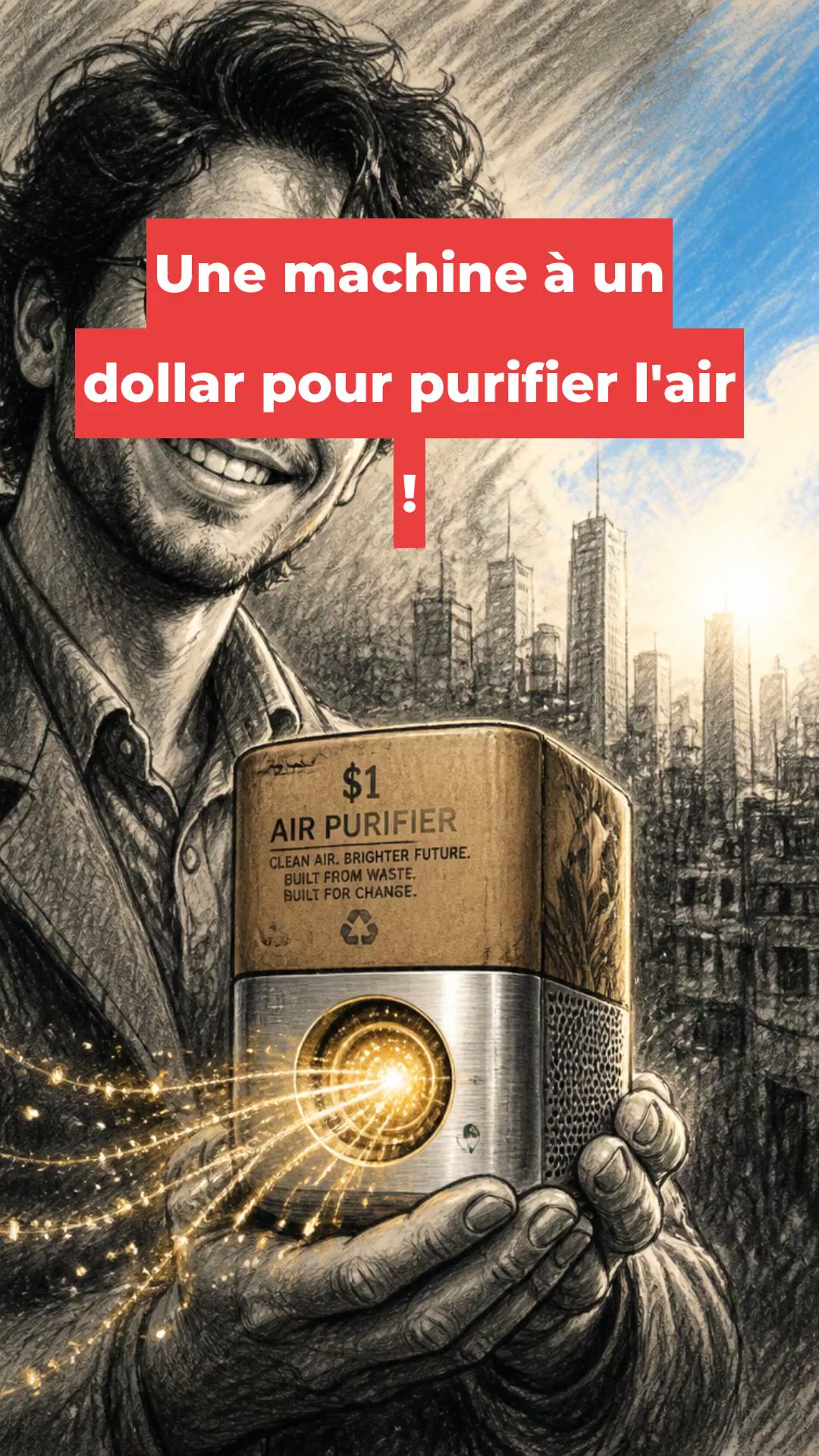 Une machine à un dollar pour purifier l'air !