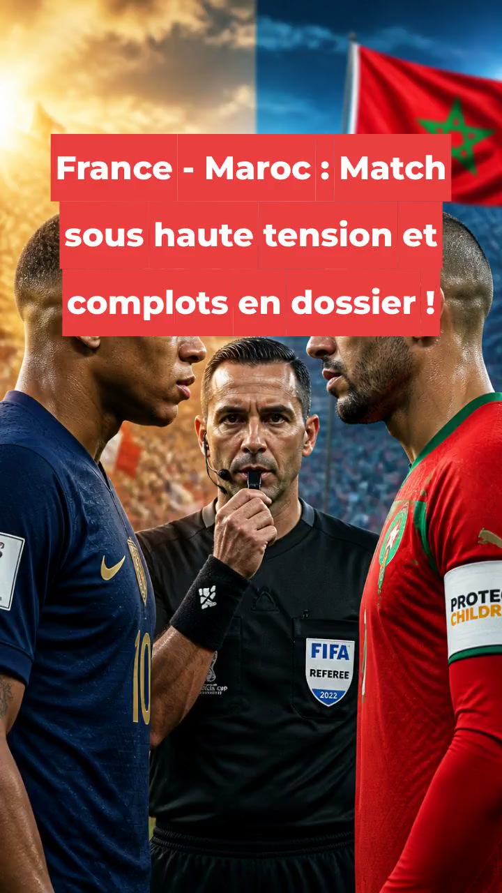 France - Maroc : Match sous haute tension et complots en dossier !