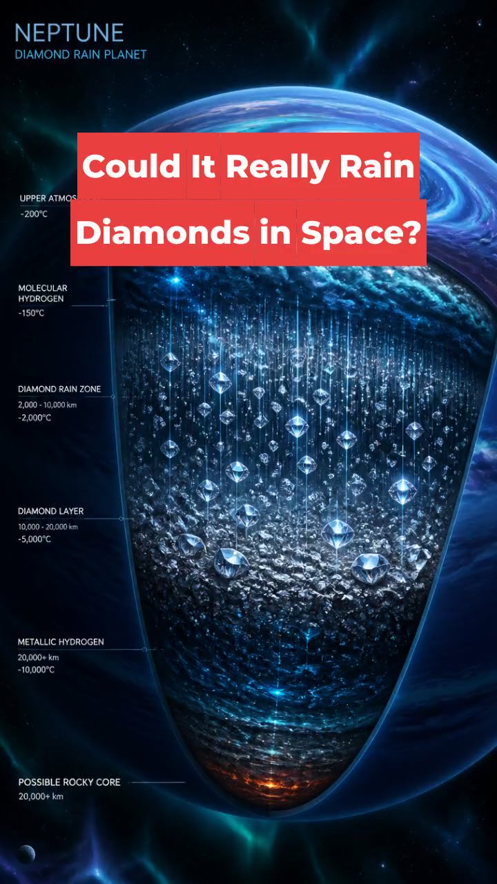 Could It Really Rain Diamonds in Space?