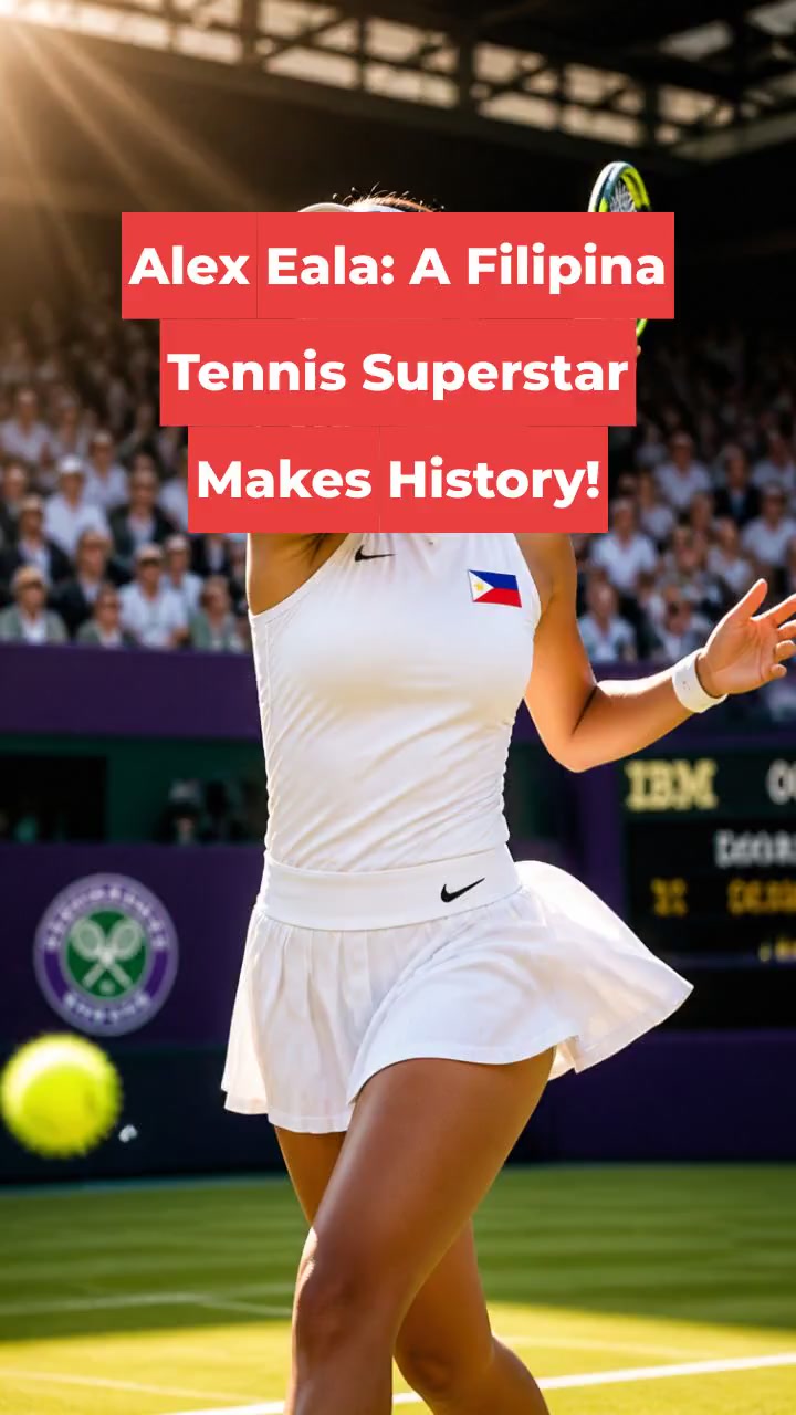 Alex Eala: A Filipina Tennis Superstar Makes History!