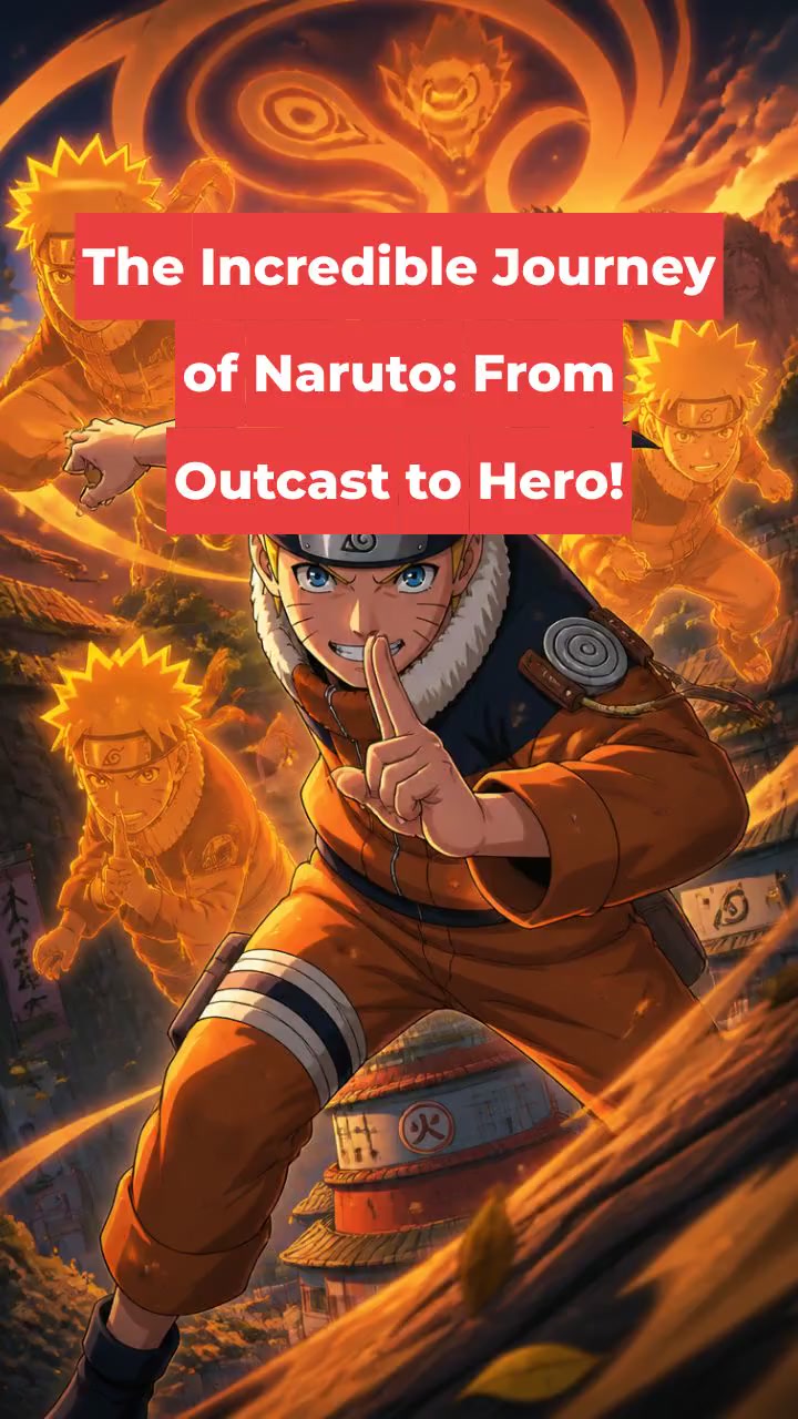 The Incredible Journey of Naruto: From Outcast to Hero!