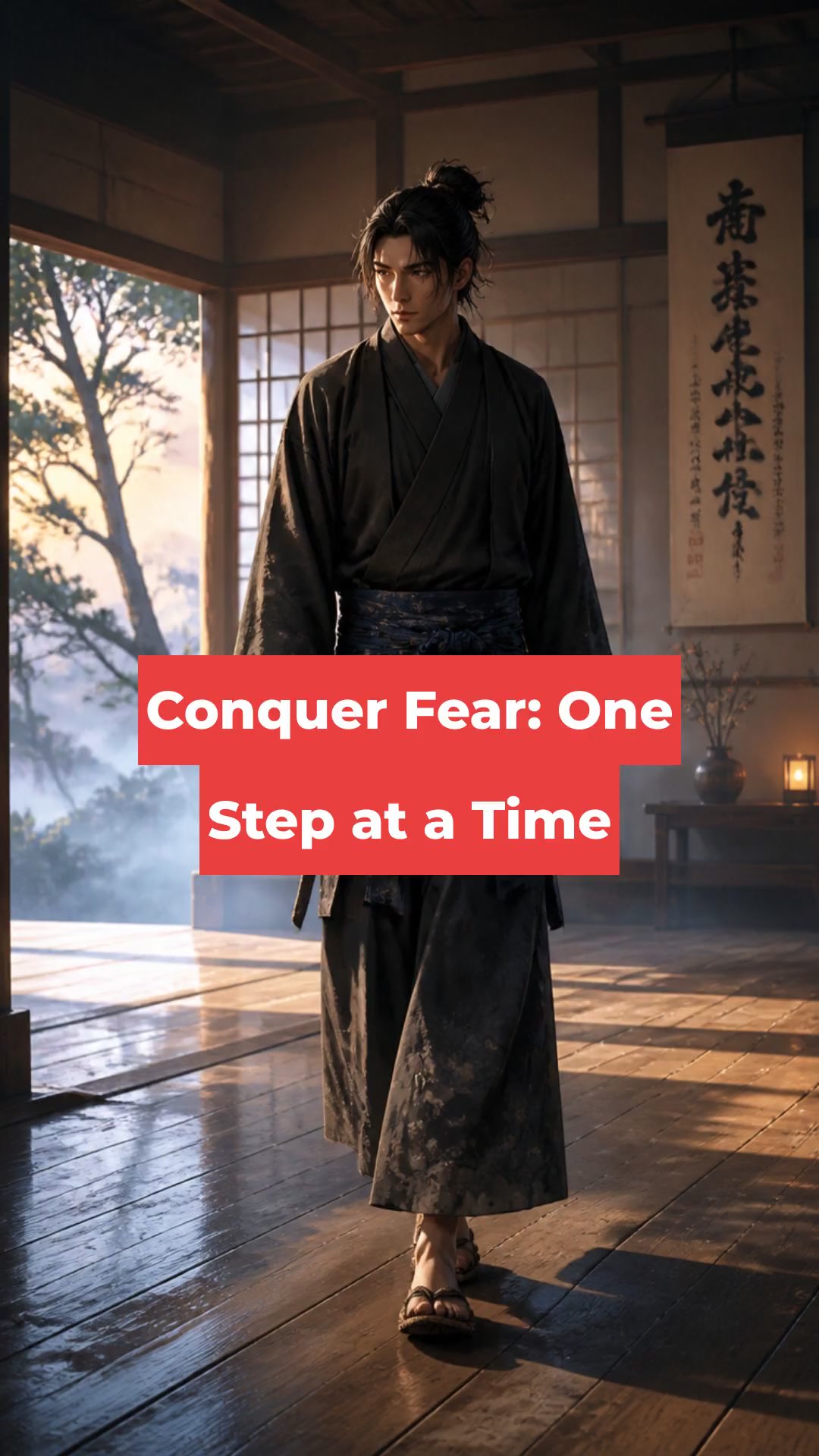 Conquer Fear: One Step at a Time