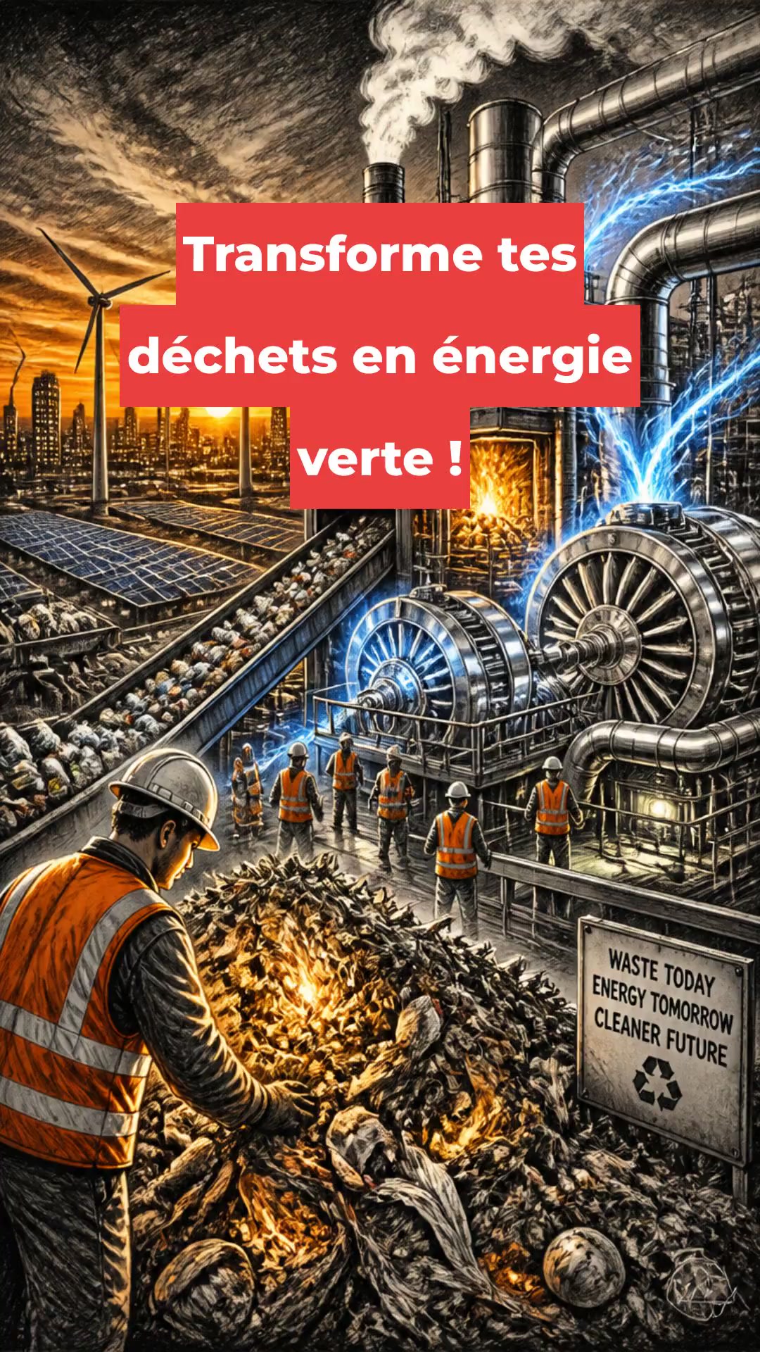 Transforme tes déchets en énergie verte !