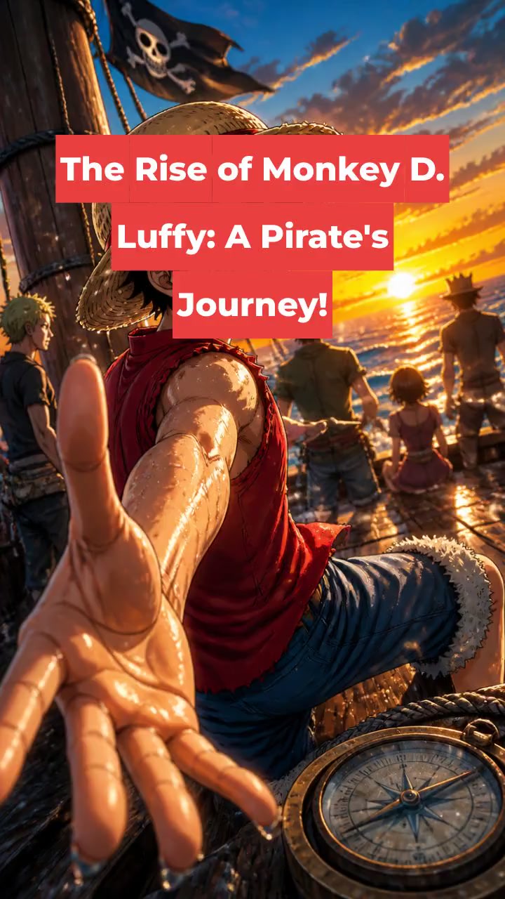 The Rise of Monkey D. Luffy: A Pirate's Journey!