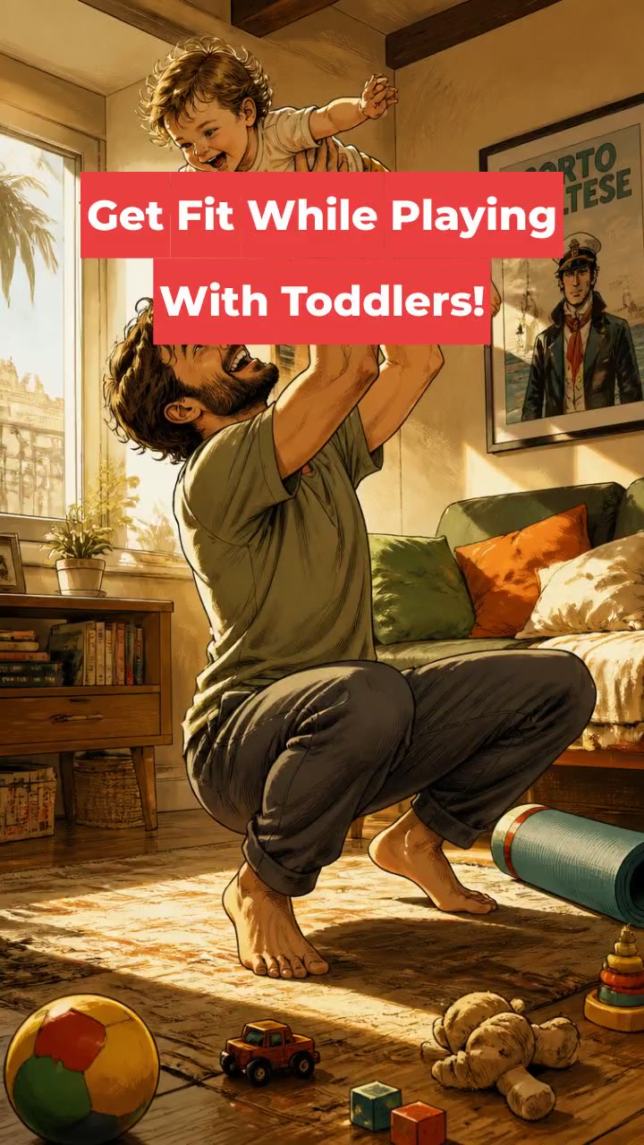 Get Fit While Playing With Toddlers!
