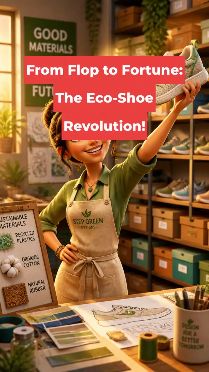 From Flop to Fortune: The Eco-Shoe Revolution!