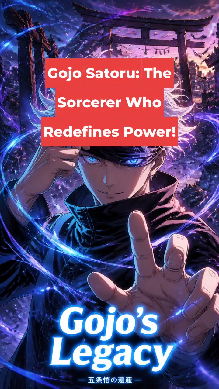 Gojo Satoru: The Sorcerer Who Redefines Power!