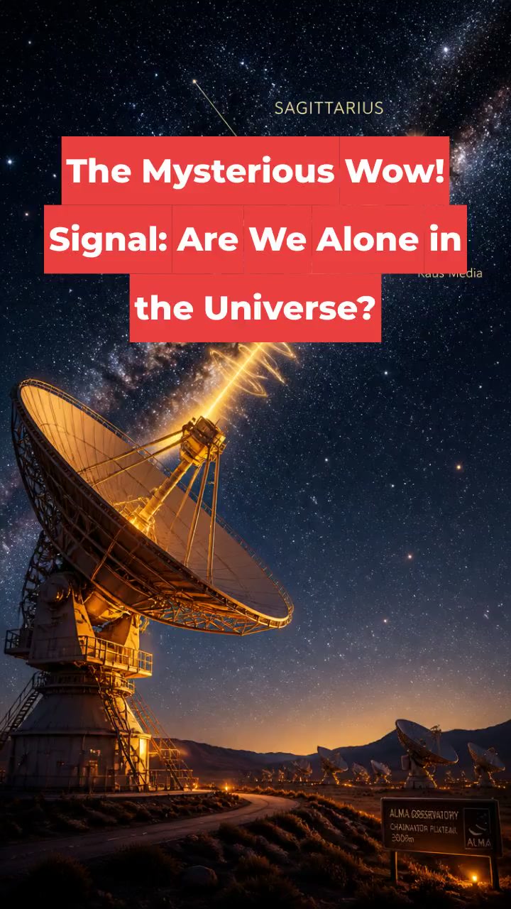 The Mysterious Wow! Signal: Are We Alone in the Universe?