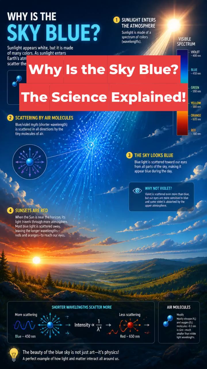 Why Is the Sky Blue? The Science Explained!