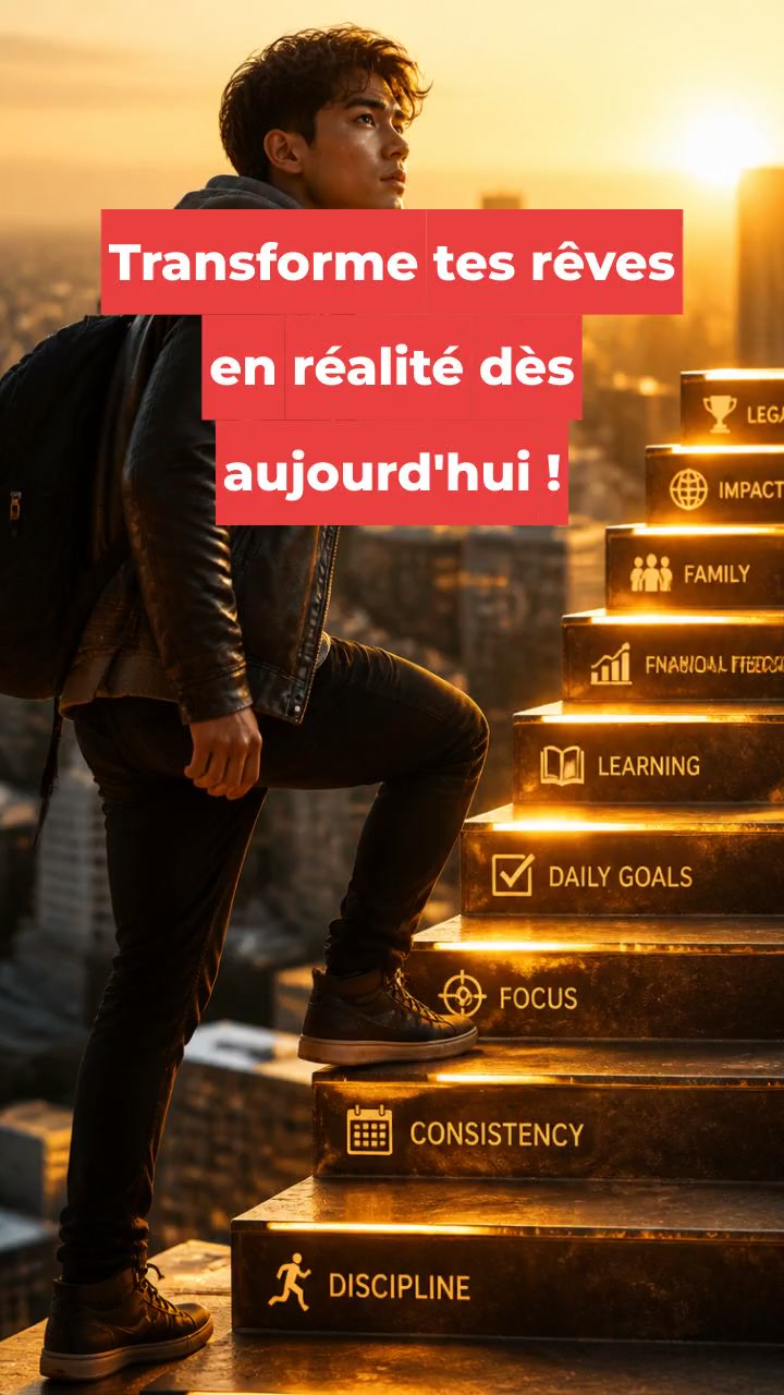 Transforme tes rêves en réalité dès aujourd'hui !