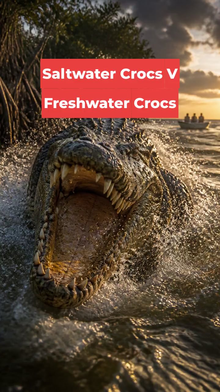 Saltwater Crocs: The Ultimate Predators!
