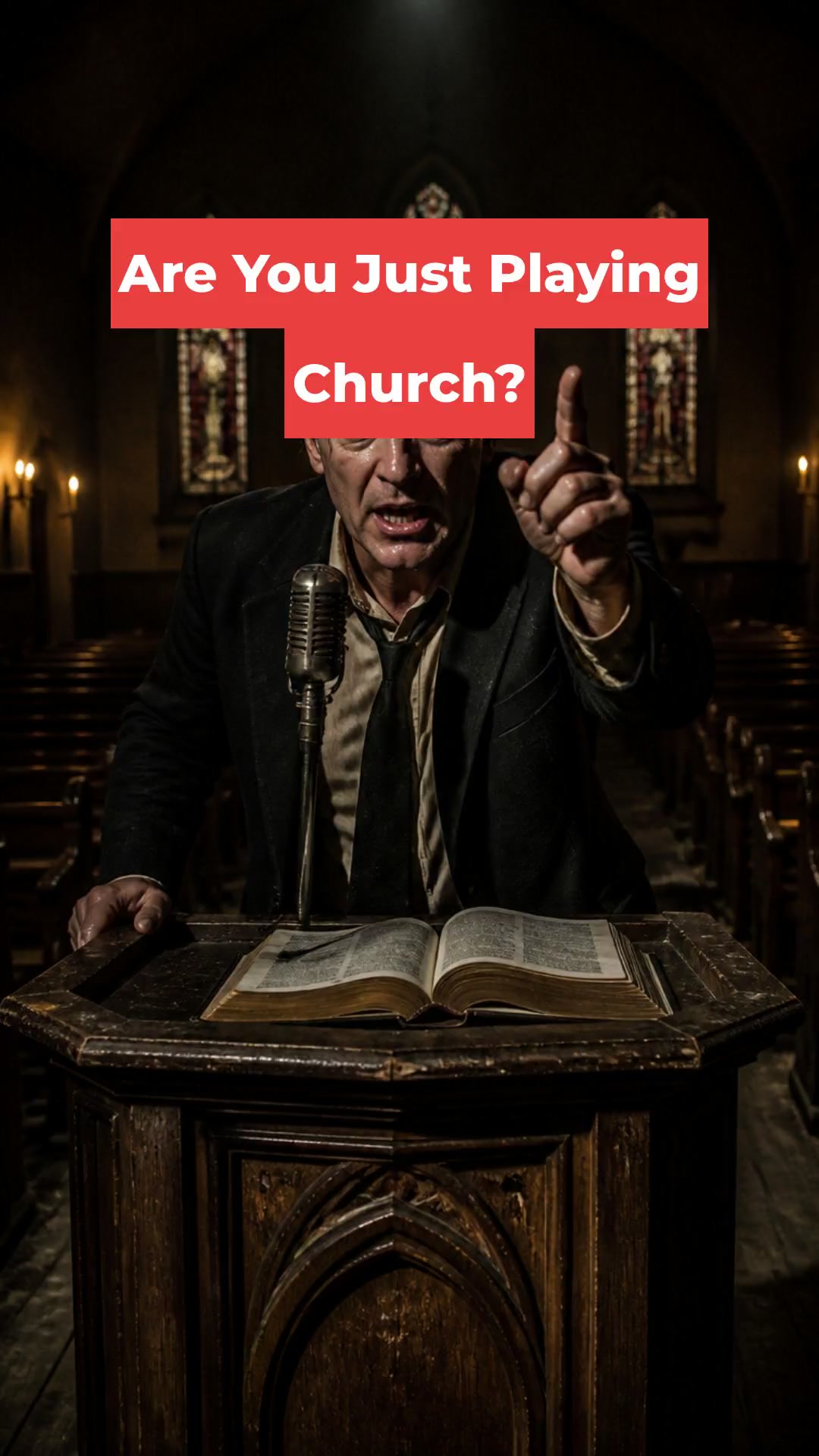 Are You Just Playing Church?