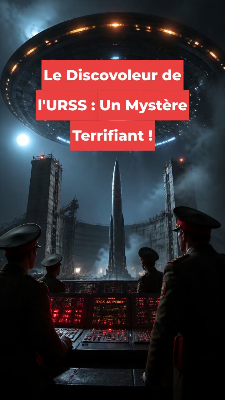 Une soucoupe volante en URSS : Un Mystère Terrifiant !