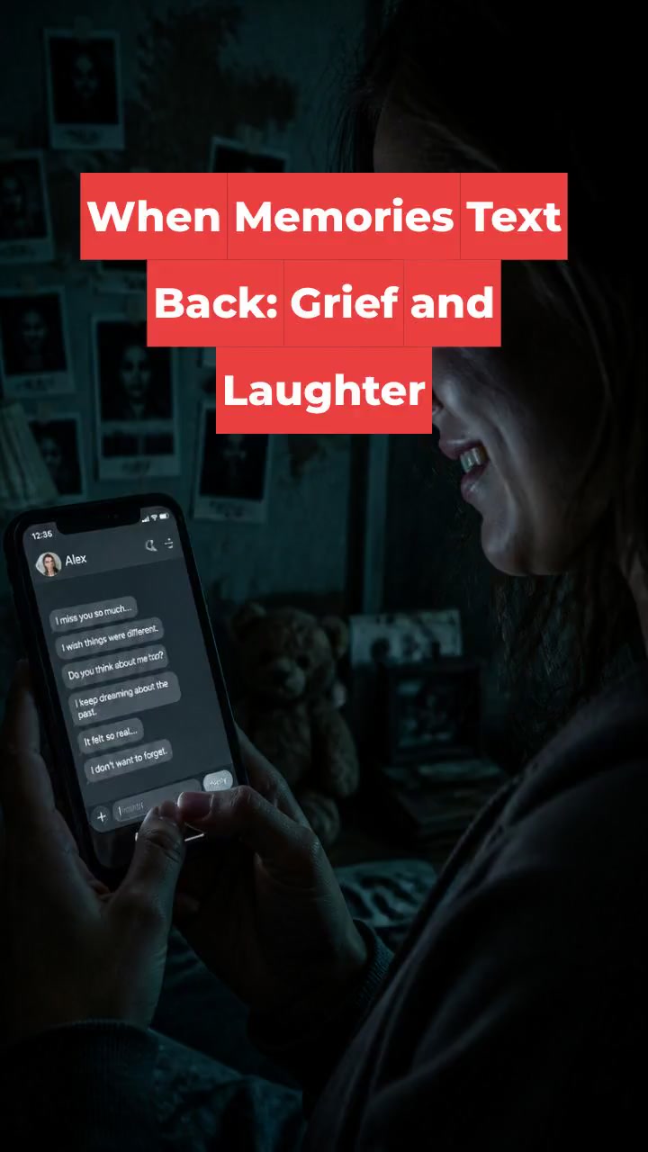 When Memories Text Back: Grief and Laughter