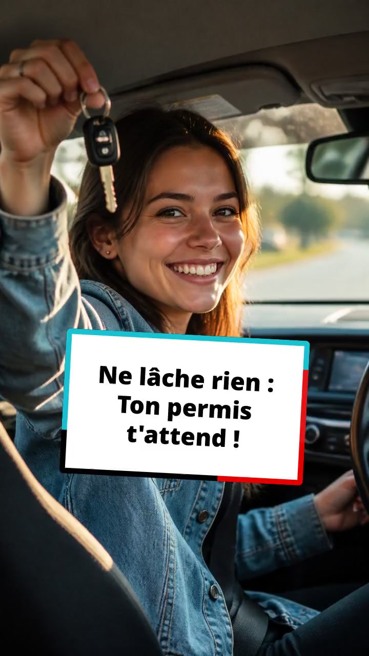 Ne lâche rien : Ton permis t'attend !