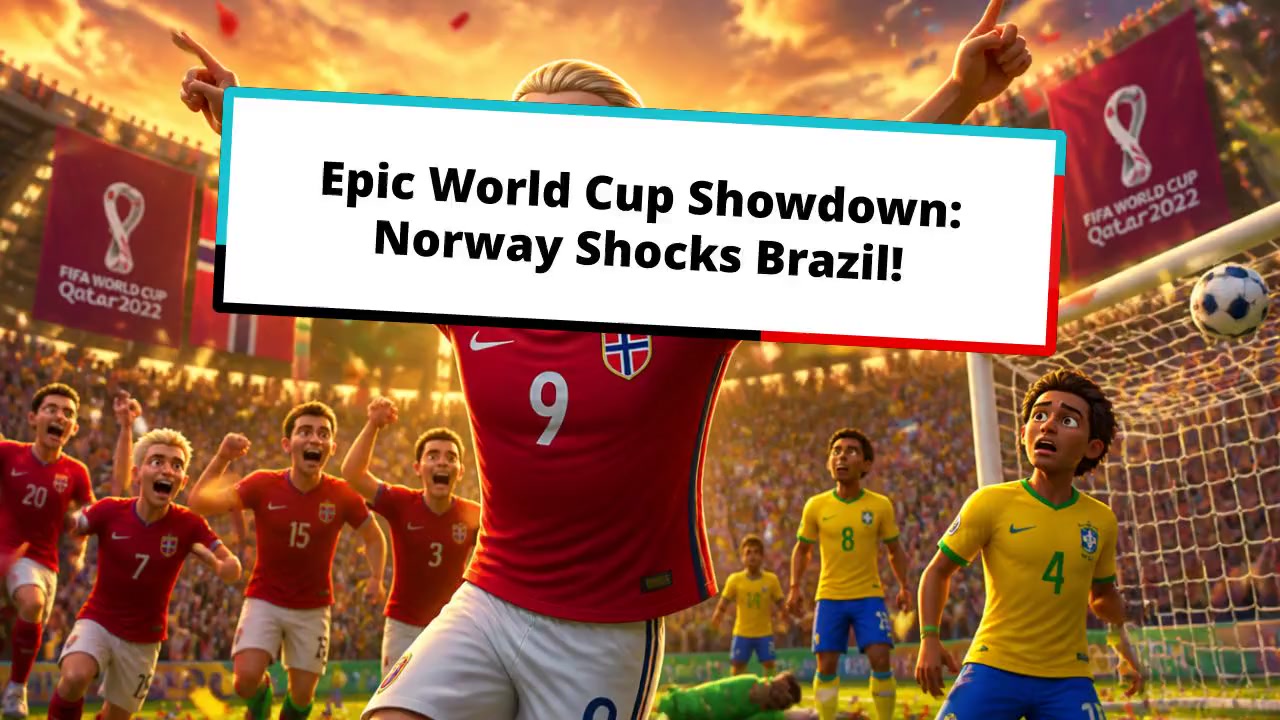 Epic World Cup Showdown: Norway Shocks Brazil!