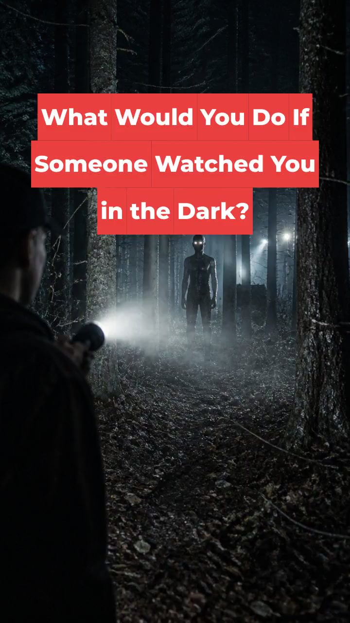 What Would You Do If Someone Watched You in the Dark?