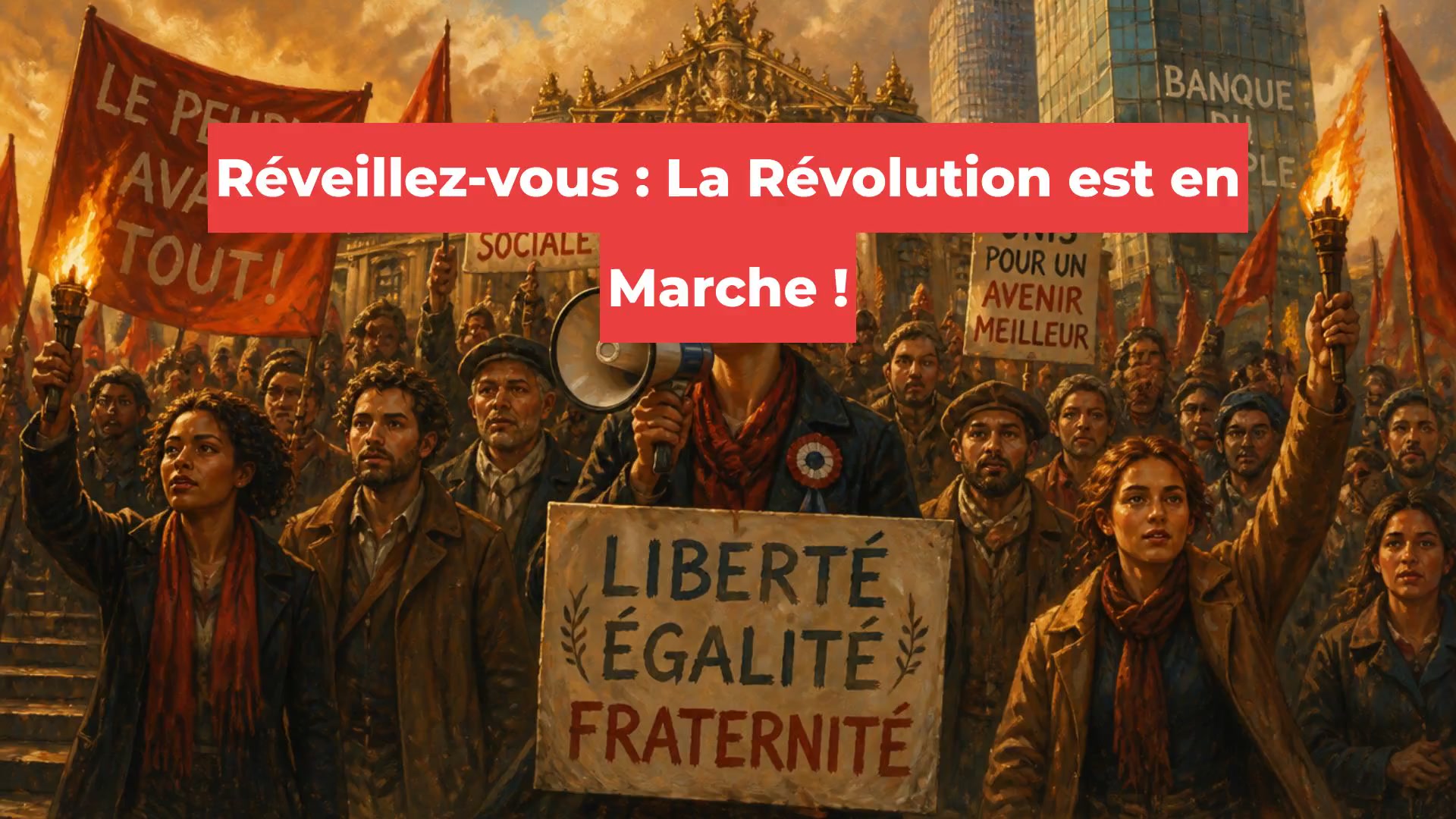 Réveillez-vous : La Révolution est en Marche !
