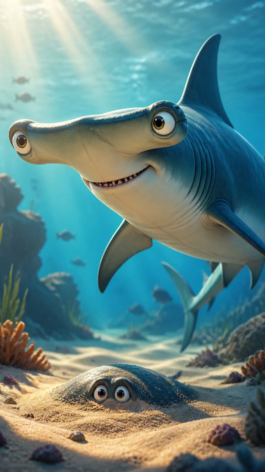 Le requin-marteau : Un chasseur hors du commun !