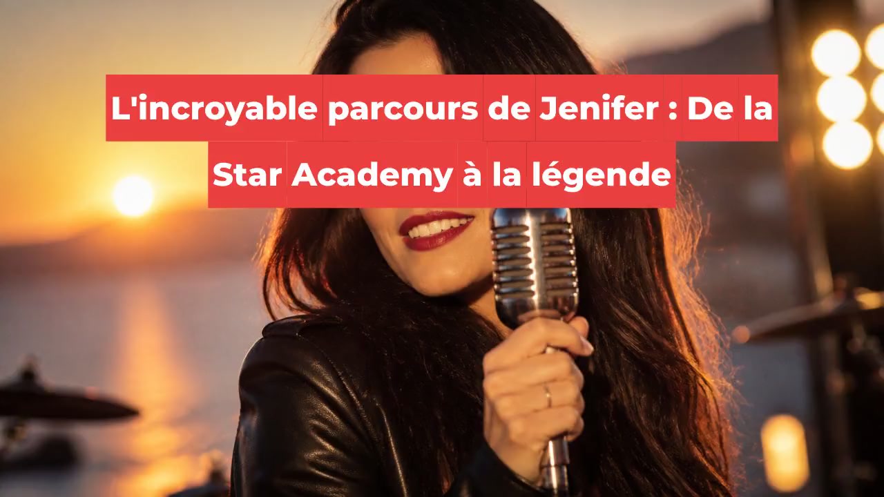 L'incroyable parcours de Jenifer : De la Star Academy à la légende