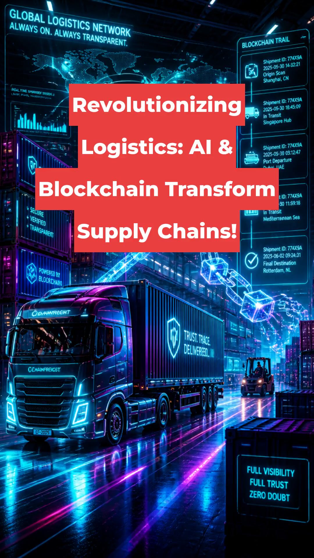 Revolutionizing Logistics: AI & Blockchain Transform Supply Chains!