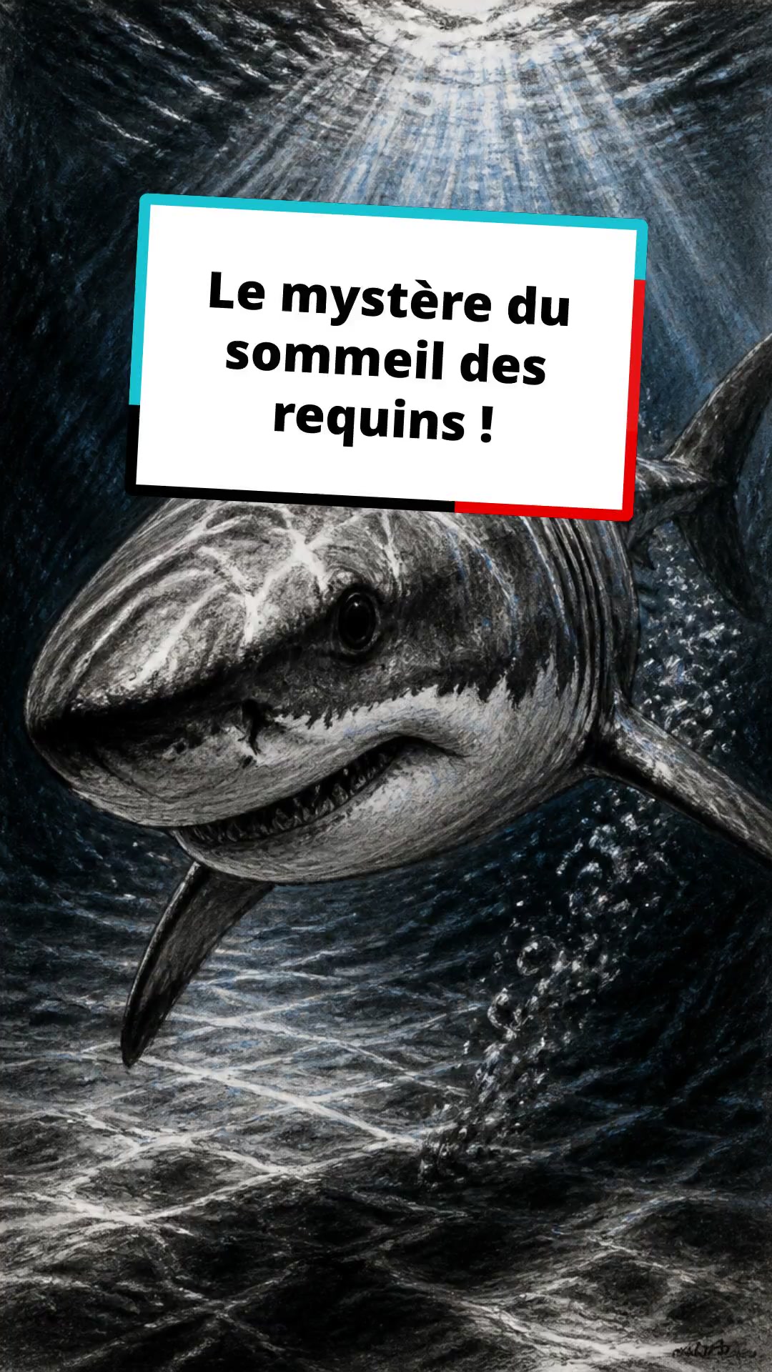 Le mystère du sommeil des requins !