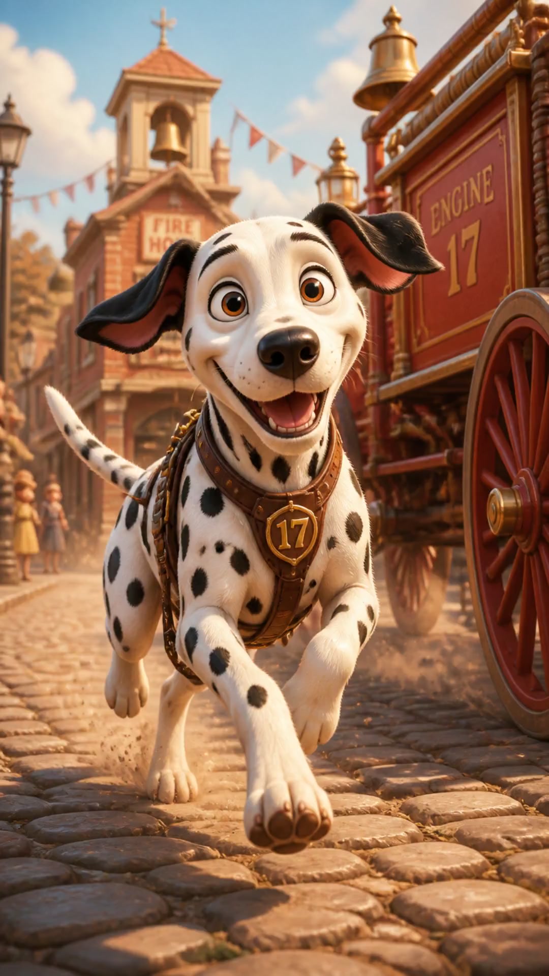 Le Dalmatien : Héros à Pois et Énergie Débordante !