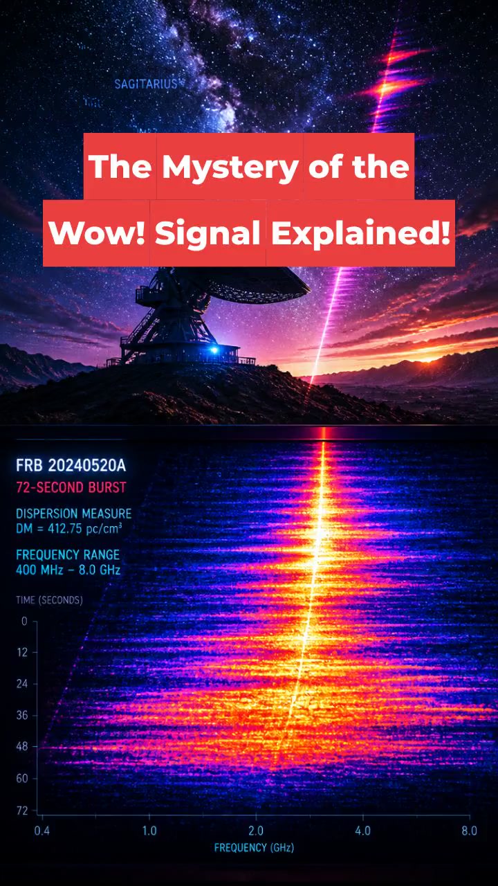 The Mystery of the Wow! Signal Explained!