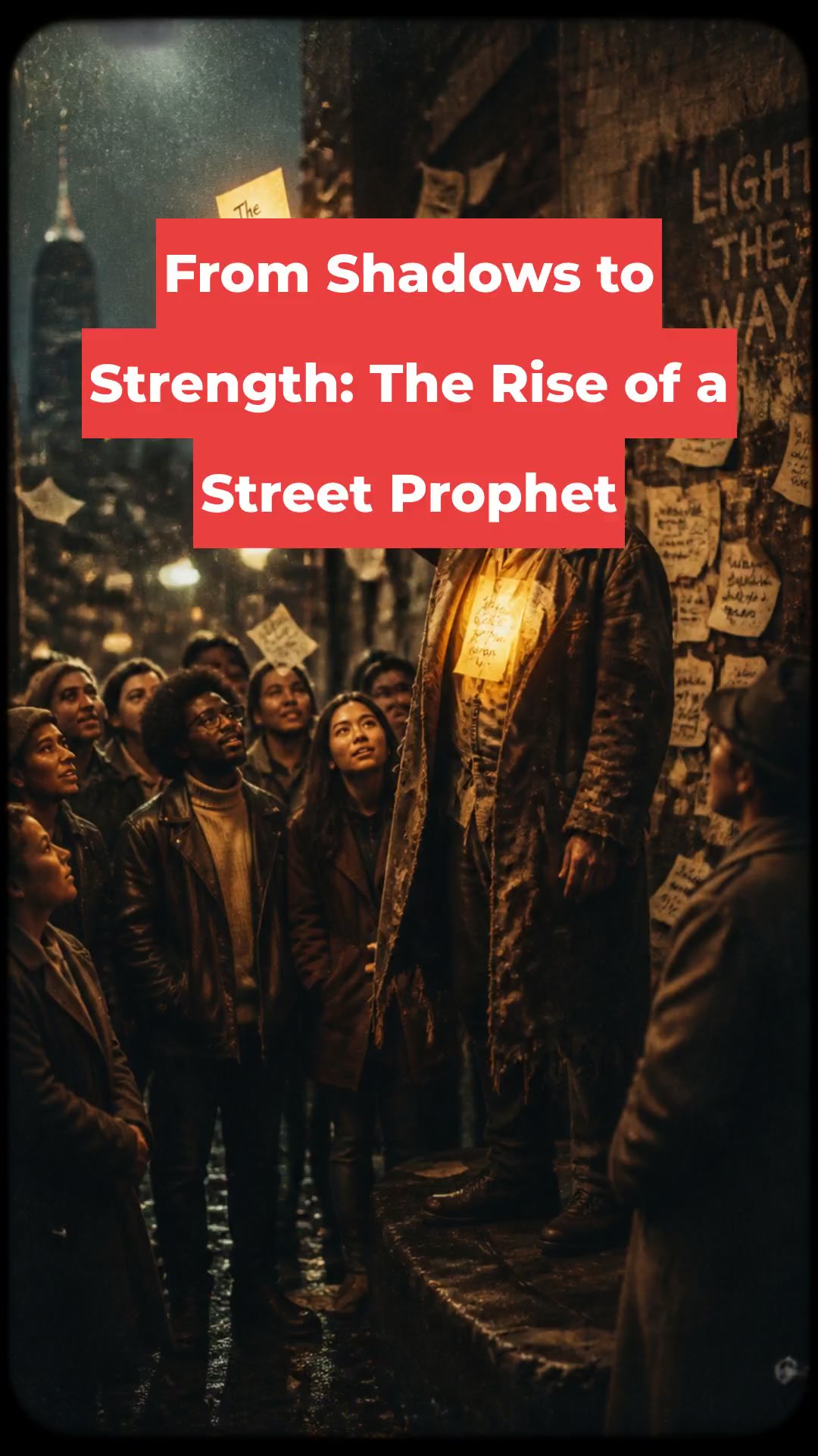From Shadows to Strength: The Rise of a Street Prophet