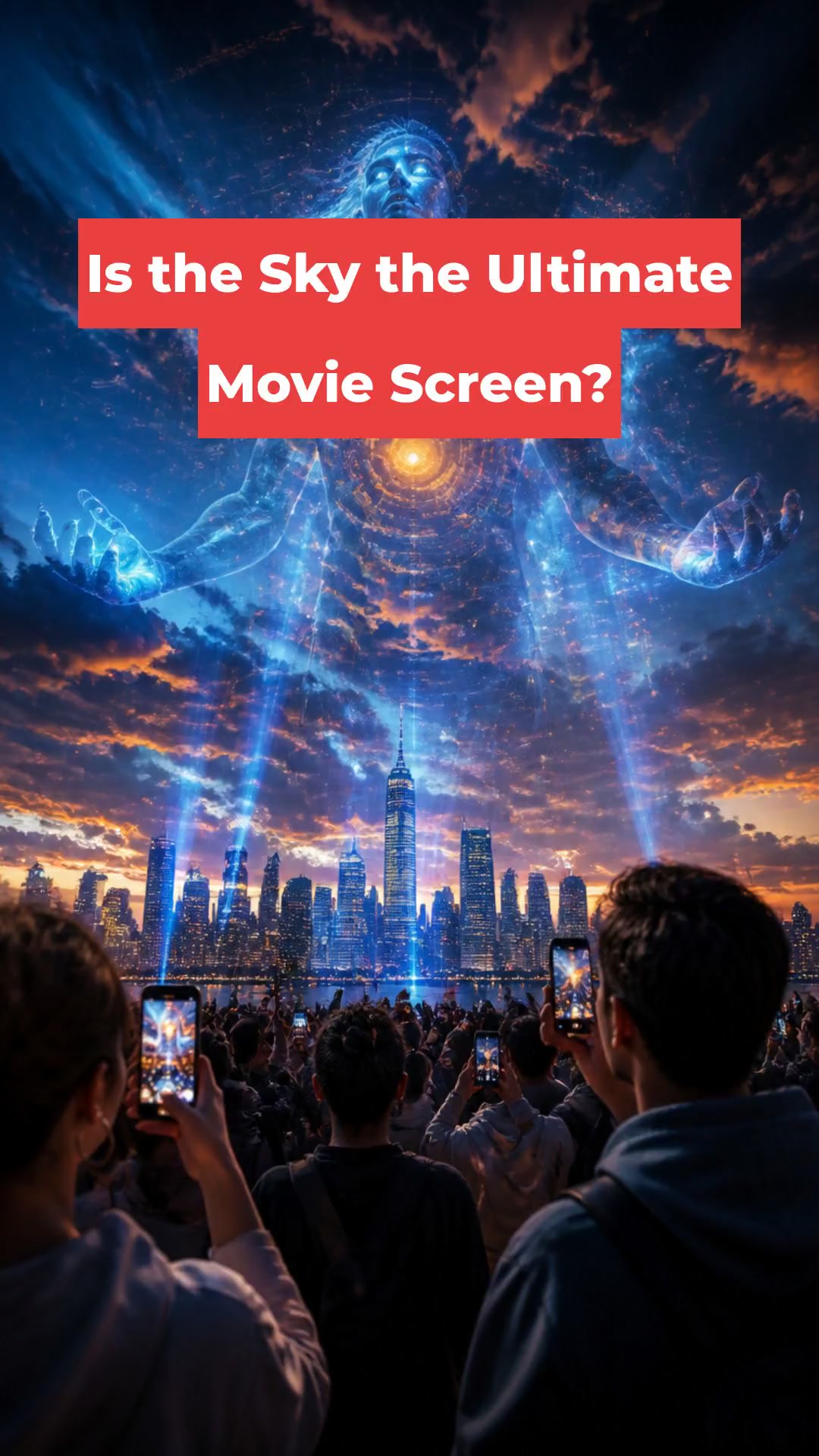 Is the Sky the Ultimate Movie Screen?