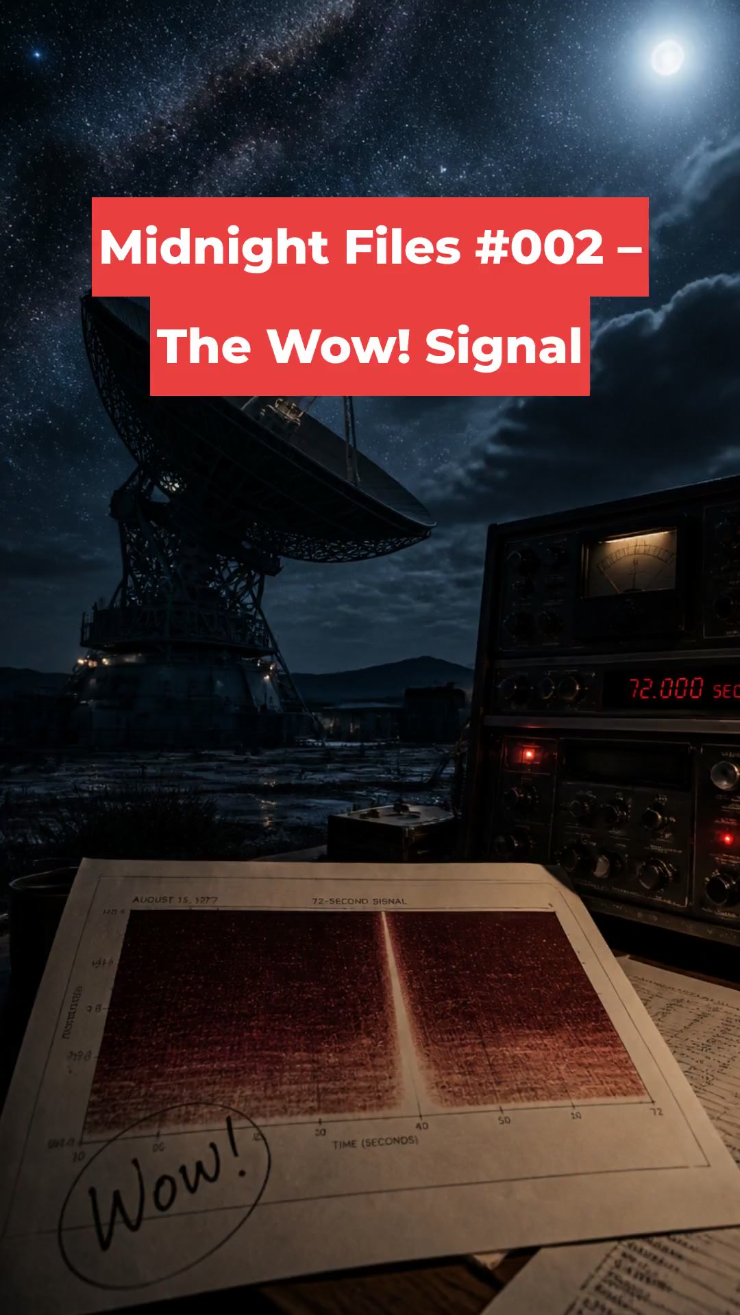 The Mystery of the 'Wow!' Signal: Earth's First Alien Message?