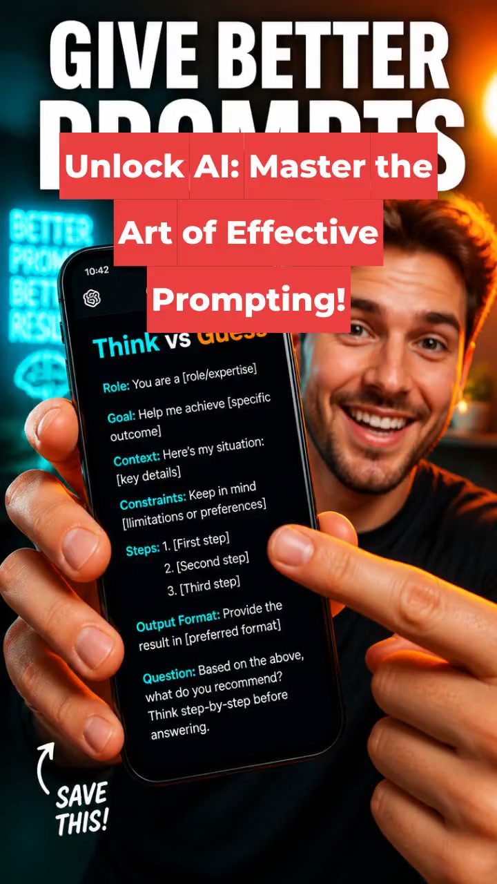 Unlock AI: Master the Art of Effective Prompting!