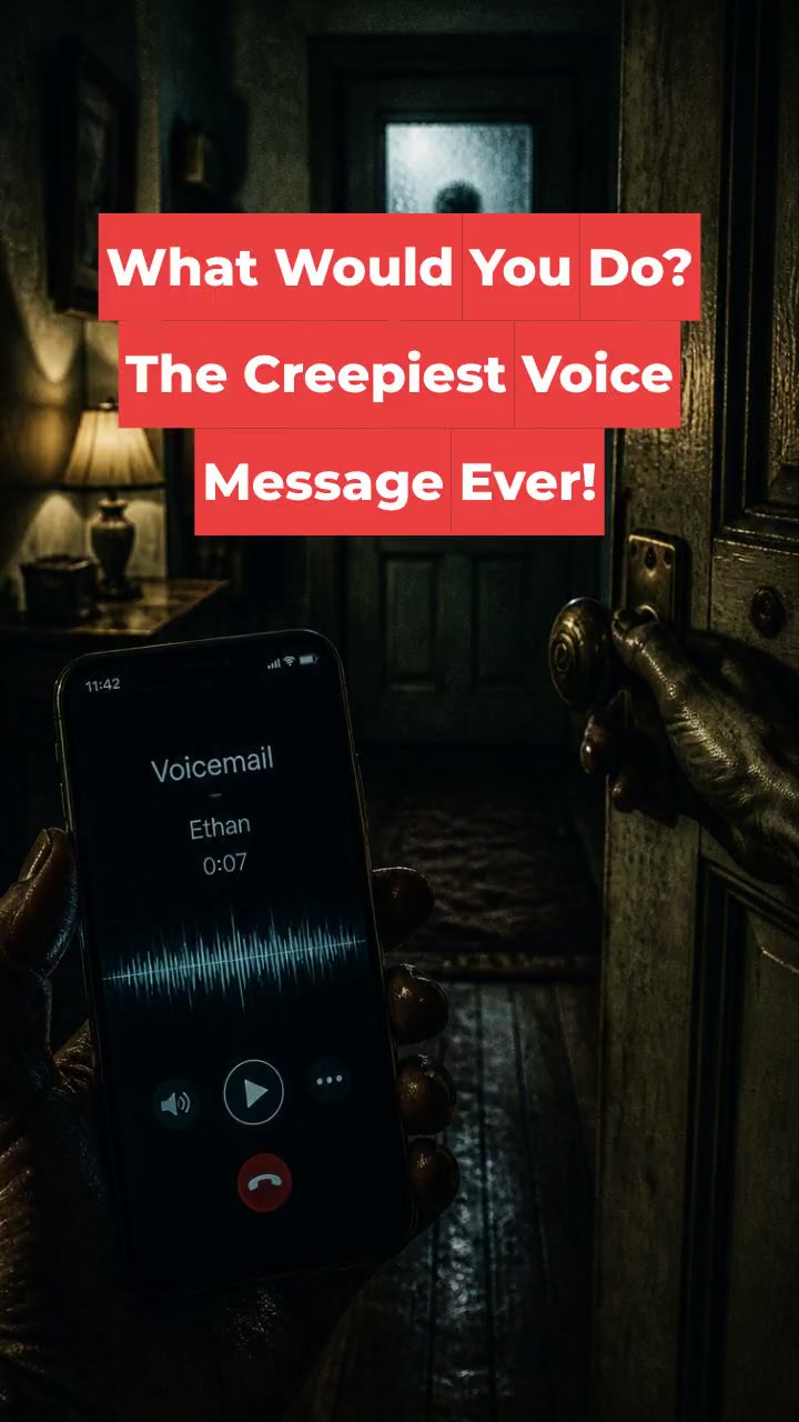 What Would You Do? The Creepiest Voice Message Ever!