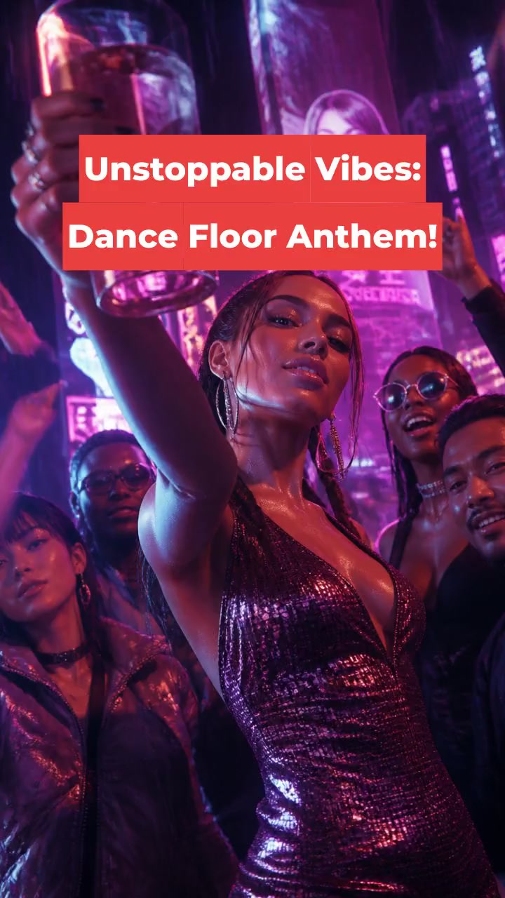 Unstoppable Vibes: Dance Floor Anthem!