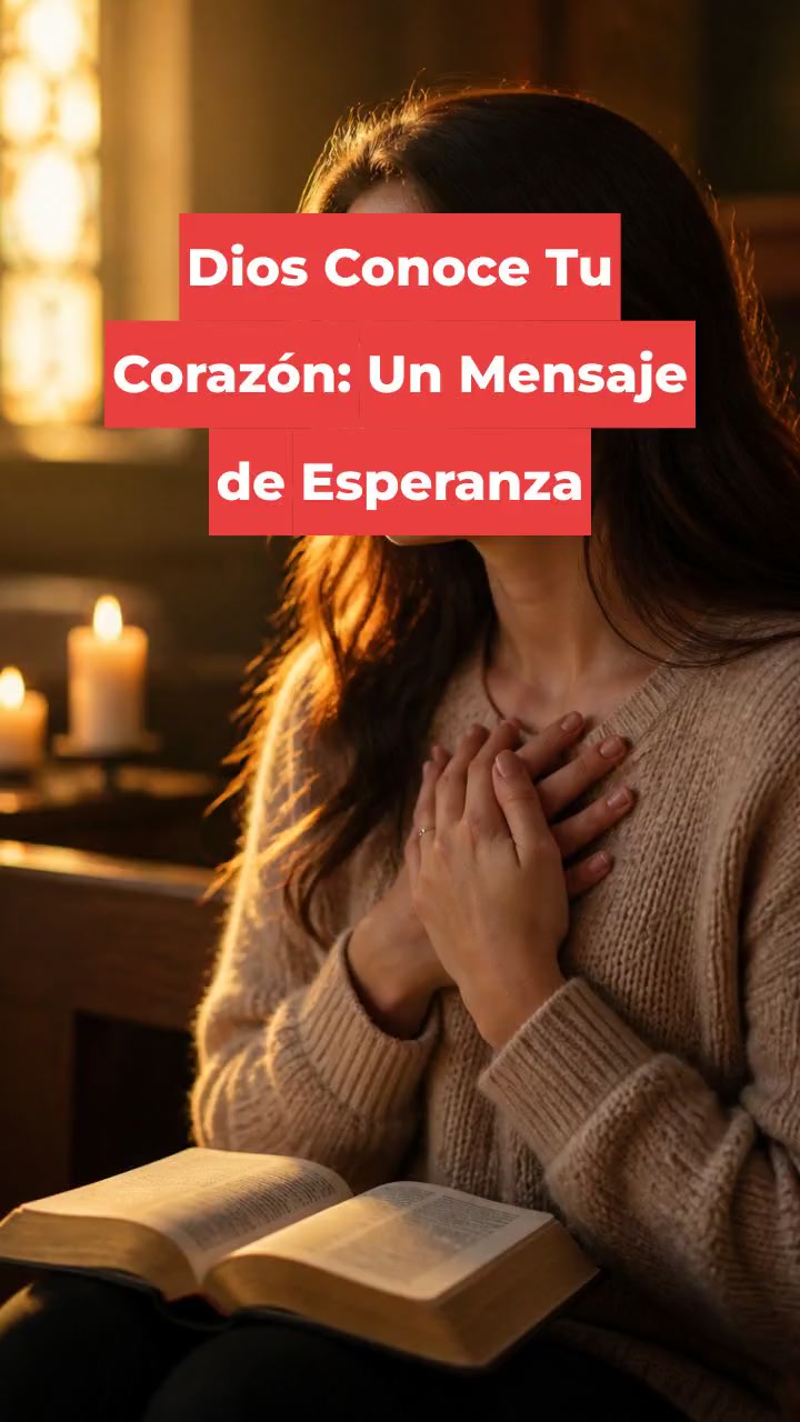 Dios Conoce Tu Corazón: Un Mensaje de Esperanza