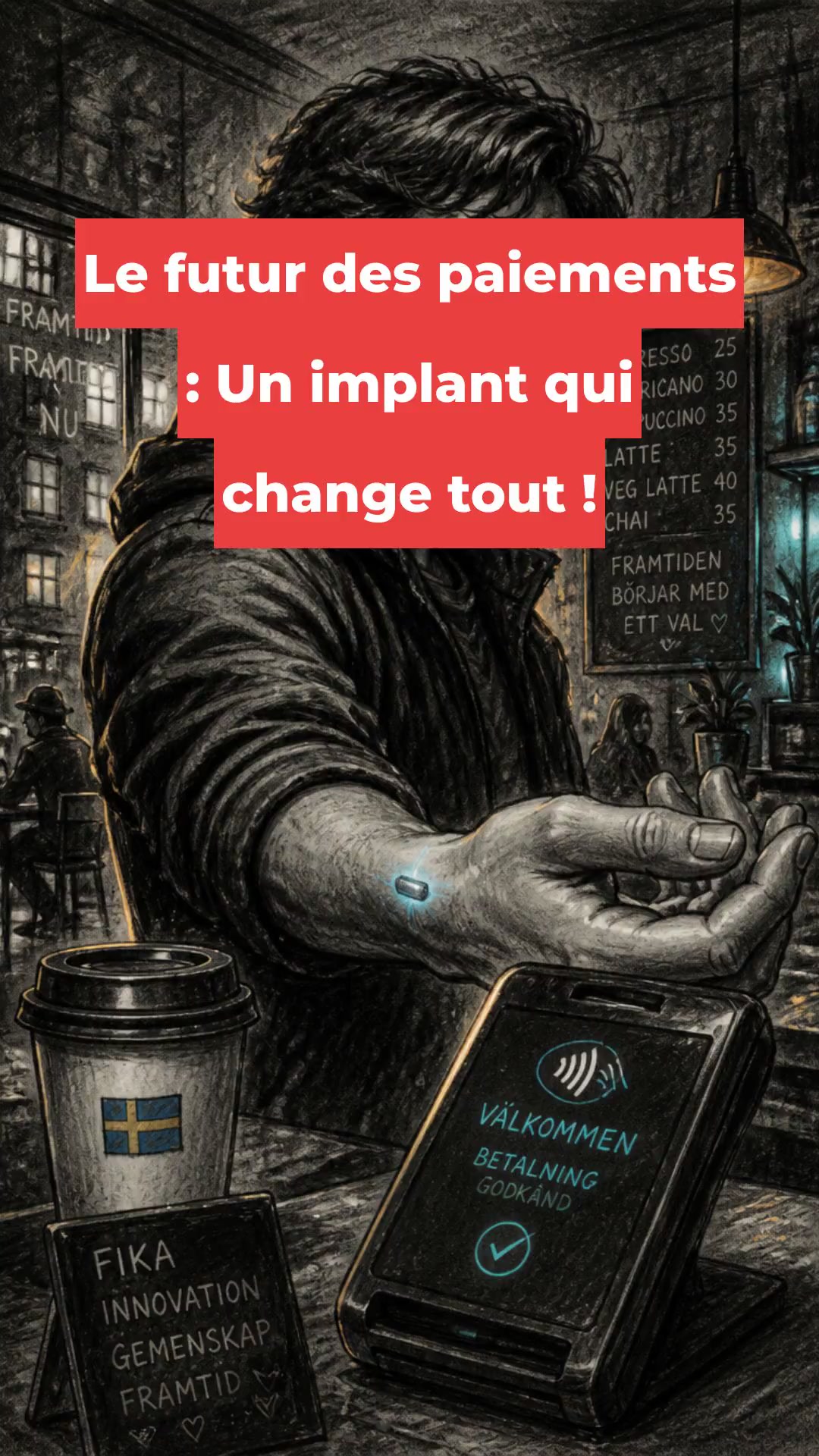 Le futur des paiements : Un implant qui change tout !