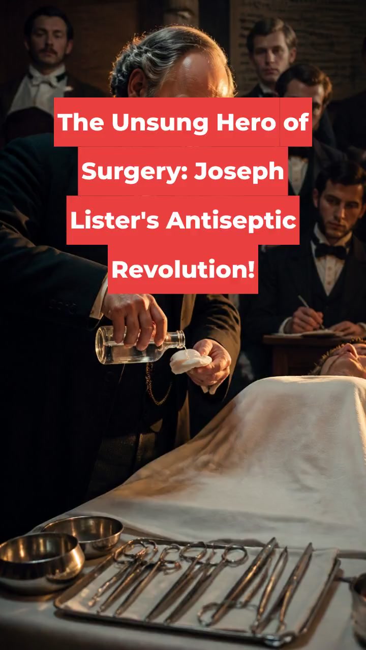 The Unsung Hero of Surgery: Joseph Lister's Antiseptic Revolution!
