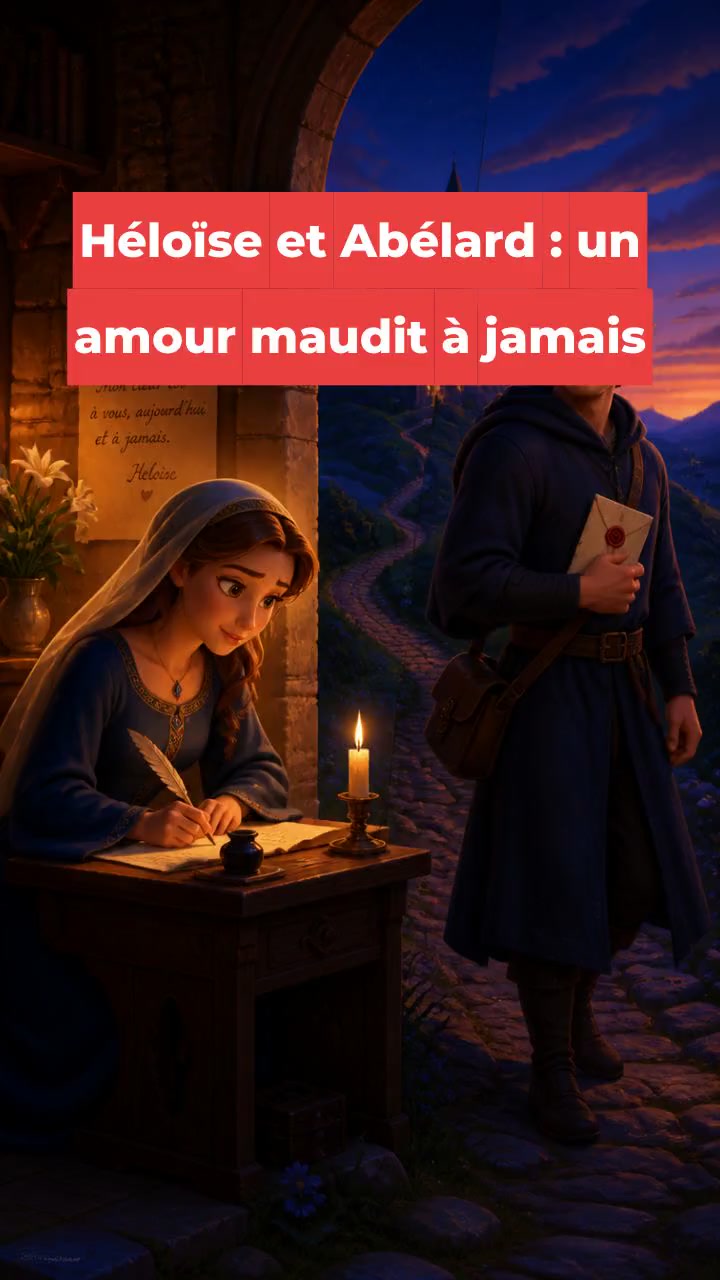 Héloïse et Abélard : un amour maudit à jamais