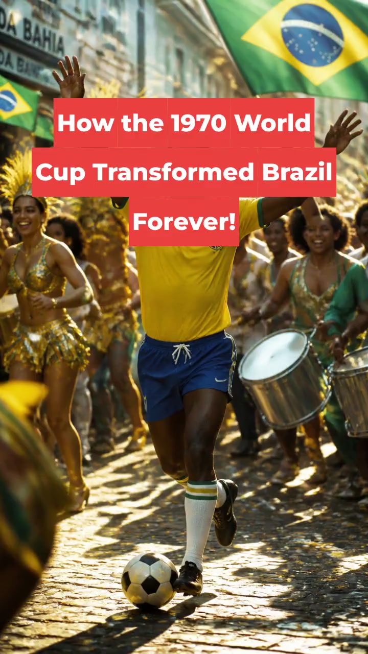 How the 1970 World Cup Transformed Brazil Forever!